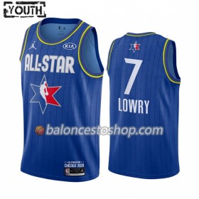 Camiseta Niños NBA Toronto Raptors Kyle Lowry 7 2020 All-Star Jordan Brand Azul Swingman